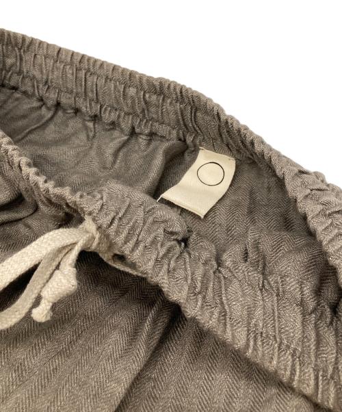 O- 0-CHO-RUI.LAB（オーレイチョウルイラボ）O- 0-CHO-RUI.LAB (オーレイチョウルイラボ) リネンハーフパンツ ブラウン サイズ:Mの古着・服飾アイテム