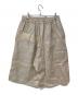 0-CHO-RUI.LAB (レイチョウルイラボ) リネンハーフパンツ アイボリー サイズ:M：6000円