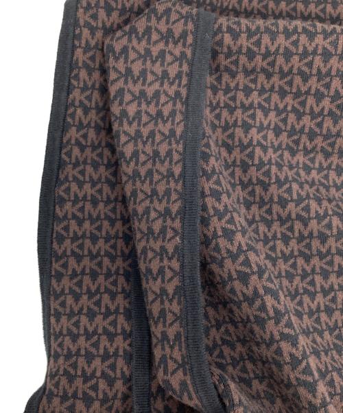 MICHAEL KORS（マイケル・コース）MICHAEL KORS (マイケルコース) ポンチョニットパーカー ブラウン サイズ:L/XLの古着・服飾アイテム