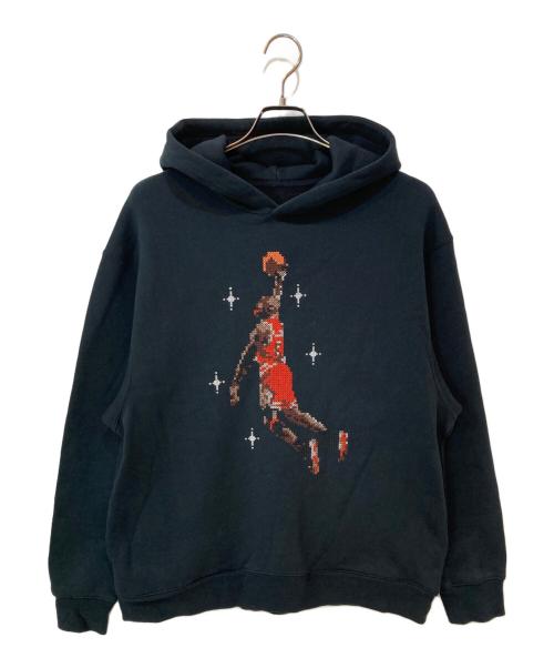 JORDAN（ジョーダン）JORDAN (ジョーダン) AS M J ESS FLC GFX HLDY ブラック サイズ:XLの古着・服飾アイテム