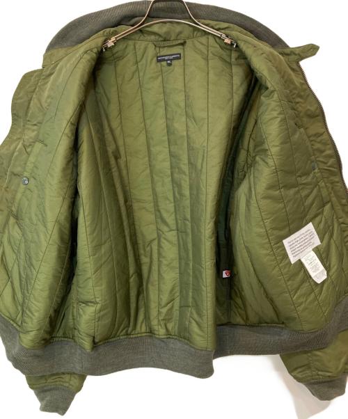 Engineered Garments（エンジニアドガーメンツ）Engineered Garments (エンジニアドガーメンツ) LL Jacket  Flight Satin(LLジャケットフライトサテン) カーキ サイズ:XLの古着・服飾アイテム