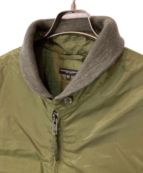 Engineered Garments（エンジニアドガーメンツ）Engineered Garments (エンジニアドガーメンツ) LL Jacket  Flight Satin(LLジャケットフライトサテン) カーキ サイズ:XLの古着・服飾アイテム