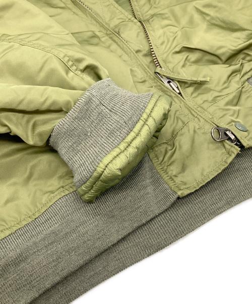 Engineered Garments（エンジニアドガーメンツ）Engineered Garments (エンジニアドガーメンツ) LL Jacket  Flight Satin(LLジャケットフライトサテン) カーキ サイズ:XLの古着・服飾アイテム