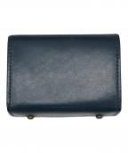 M+エムピウ）の古着「millefoglieP25 ウォレット」｜ブルー×ベージュ