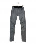 MM6 Maison Margielaエムエムシックスメゾンマルジェラ）の古着「ストレッチイージーパンツ」｜グレー