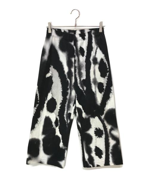 me ISSEY MIYAKE（ミーイッセイ ミヤケ）me ISSEY MIYAKE (ミーイッセイ ミヤケ) タイダイ柄 イージーパンツ ブラック サイズ:-の古着・服飾アイテム