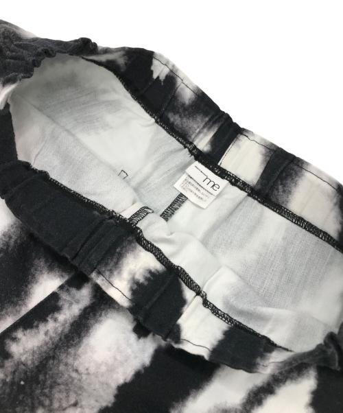 me ISSEY MIYAKE（ミーイッセイ ミヤケ）me ISSEY MIYAKE (ミーイッセイ ミヤケ) タイダイ柄 イージーパンツ ブラック サイズ:-の古着・服飾アイテム