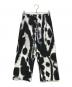 me ISSEY MIYAKE（ミーイッセイ ミヤケ）の古着「タイダイ柄 イージーパンツ」｜ブラック