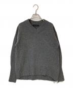 URBAN RESEARCHアーバンリサーチ）の古着「カシミヤ混強縮Vネックニットプルオーバー」｜グレー
