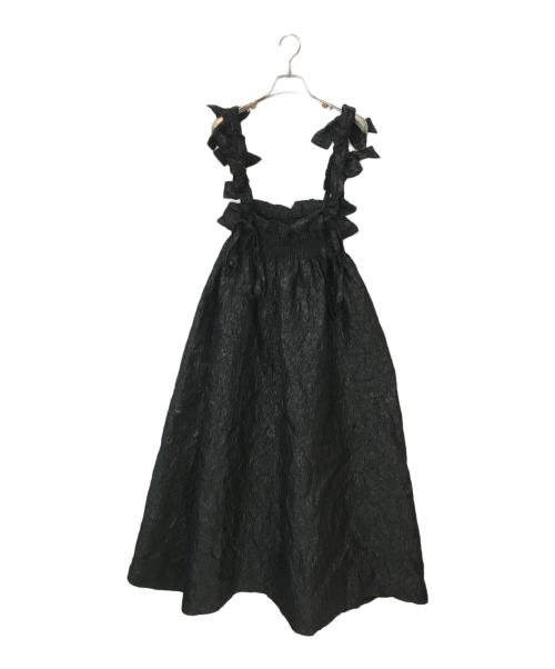 Bibiy.（ビビィ）Bibiy. (ビビィ) MIMI RIBBON SKIRT ブラック サイズ:Fの古着・服飾アイテム