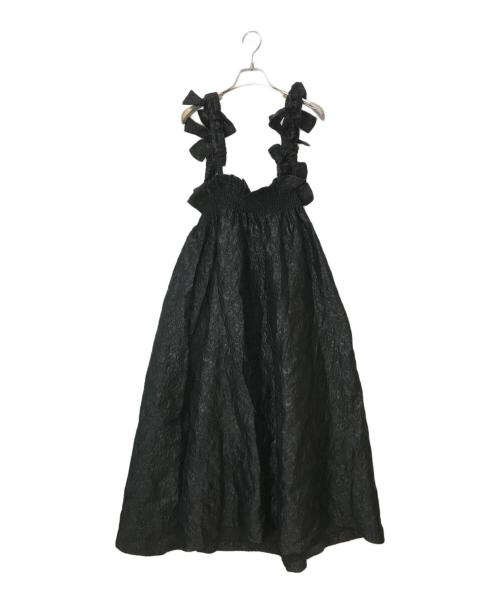 Bibiy.（ビビィ）Bibiy. (ビビィ) MIMI RIBBON SKIRT ブラック サイズ:Fの古着・服飾アイテム