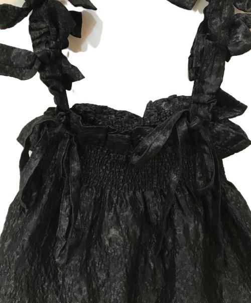 Bibiy.（ビビィ）Bibiy. (ビビィ) MIMI RIBBON SKIRT ブラック サイズ:Fの古着・服飾アイテム