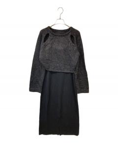 中古・古着通販】MIESROHE (ミースロエ) マスキュリンジャンプスーツ