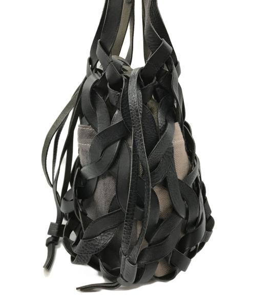 genten（ゲンテン）genten (ゲンテン) ヴァリオ トートバッグ ブラック サイズ:-の古着・服飾アイテム