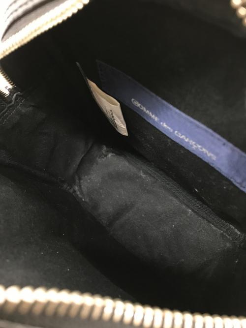 COMME des GARCONS（コムデギャルソン）COMME des GARCONS (コムデギャルソン) パテントレザー 2WAY ミニハンドバッグ ブラック サイズ:-の古着・服飾アイテム