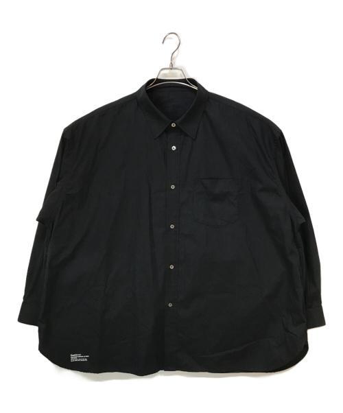 FreshService（フレッシュサービス）FreshService (フレッシュサービス) CORPORATE UNIFORM L/S SHIRT ブラック サイズ:Lの古着・服飾アイテム