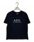 A.P.C.（アーペーセー）の古着「RUE MADAME TEE」｜ブラック