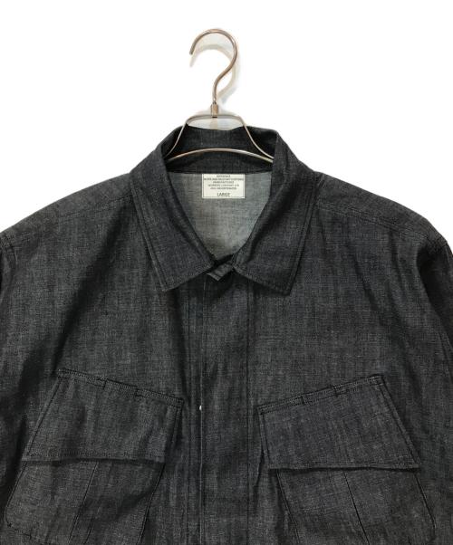 WORKERS（ワーカーズ）WORKERS (ワーカーズ) Fatigue Jacket インディゴ サイズ:Lの古着・服飾アイテム