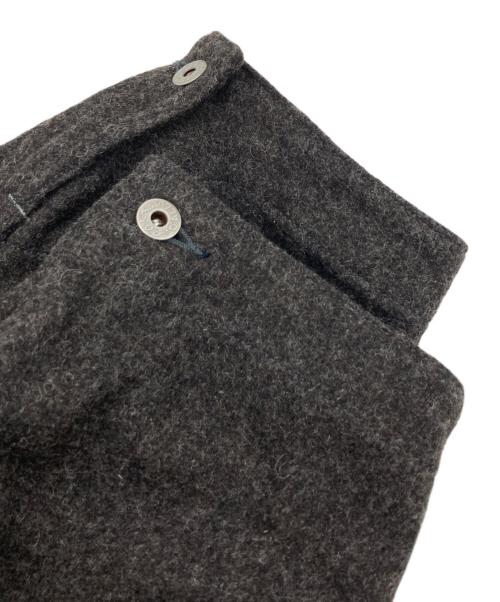 POST O'ALLS（ポストオーバーオールズ）POST O'ALLS (ポストオーバーオールズ) wool melton dark brown heather ジャケット ブラウン サイズ:XLの古着・服飾アイテム