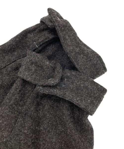 POST O'ALLS（ポストオーバーオールズ）POST O'ALLS (ポストオーバーオールズ) wool melton dark brown heather ジャケット ブラウン サイズ:XLの古着・服飾アイテム