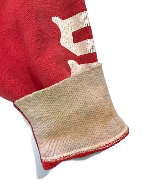 SAINT MICHAEL（セントマイケル）SAINT MICHAEL (セントマイケル) RGLN SWT SH/FELT レッド サイズ:XLの古着・服飾アイテム