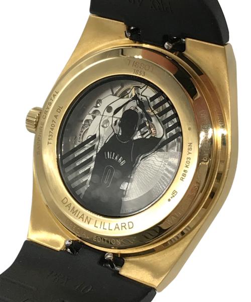 TISSOT（ティソ）TISSOT (ティソ) PRX パワーマティック80 デイミアン・リラード スペシャルエディション リストウォッチ ブラック サイズ:-の古着・服飾アイテム