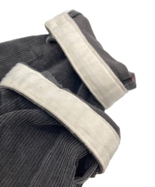 HUIS.（ハウス）HUIS. (ハウス) シャトルコーデュロイワンピース チャコールグレー サイズ:FREEの古着・服飾アイテム