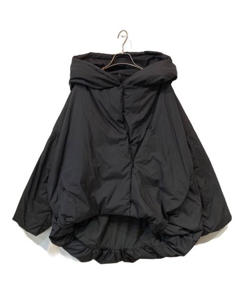 mizuiro-ind（ミズイロインド）mizuiro-ind (ミズイロインド) hooded short down JK/フーデッドショートダウンジャケット ブラック サイズ:Freeの古着・服飾アイテム