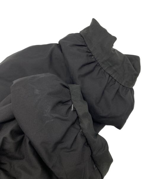 mizuiro-ind（ミズイロインド）mizuiro-ind (ミズイロインド) hooded short down JK/フーデッドショートダウンジャケット ブラック サイズ:Freeの古着・服飾アイテム