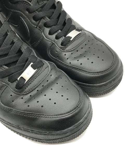NIKE（ナイキ）NIKE (ナイキ) AIR FORCE 1 HIGH 07(エア フォース 1 ハイ 07)/ハイカットスニーカー BLACK/BLACK サイズ:US9の古着・服飾アイテム