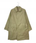 COMOLIコモリ）の古着「ステンカラーコート」｜ベージュ