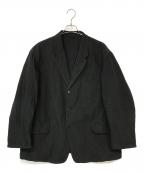 COMOLIコモリ）の古着「24ss コットンダックス テーラード ジャケット」｜ブラック