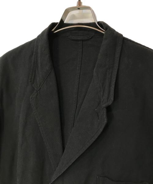 COMOLI（コモリ）COMOLI (コモリ) 24ss コットンダックス テーラード ジャケット ブラック サイズ:6の古着・服飾アイテム
