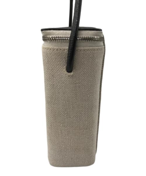 Aeta（アエタ）Aeta (アエタ) edition (エディション) リネンコンビ ミディアムボックスショルダーバッグ ベージュ サイズ:-の古着・服飾アイテム