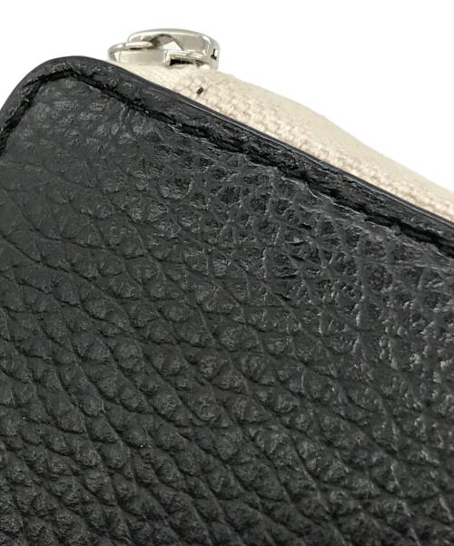 Aeta（アエタ）Aeta (アエタ) edition (エディション) リネンコンビ ミディアムボックスショルダーバッグ ベージュ サイズ:-の古着・服飾アイテム