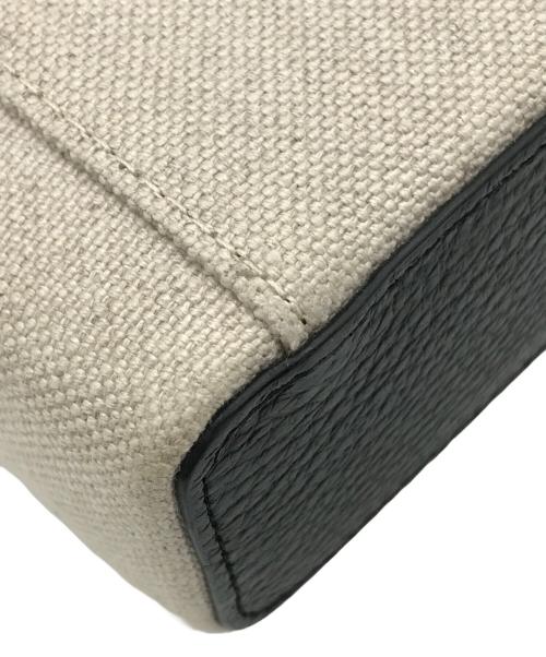 Aeta（アエタ）Aeta (アエタ) edition (エディション) リネンコンビ ミディアムボックスショルダーバッグ ベージュ サイズ:-の古着・服飾アイテム