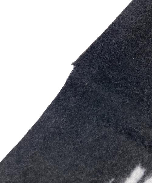LOUIS VUITTON（ルイ ヴィトン）LOUIS VUITTON (ルイ ヴィトン) ウールカシミヤ マフラー ブラック サイズ:-の古着・服飾アイテム