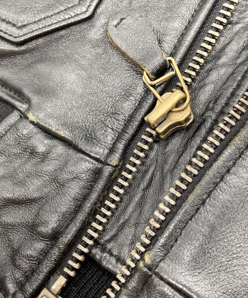 AVIREX（アヴィレックス）AVIREX (アヴィレックス) G-1 TOPGUN フライトジャケット ブラック サイズ:Sの古着・服飾アイテム