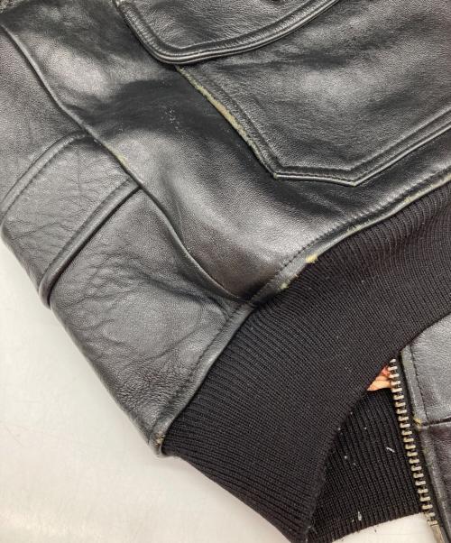 AVIREX（アヴィレックス）AVIREX (アヴィレックス) G-1 TOPGUN フライトジャケット ブラック サイズ:Sの古着・服飾アイテム