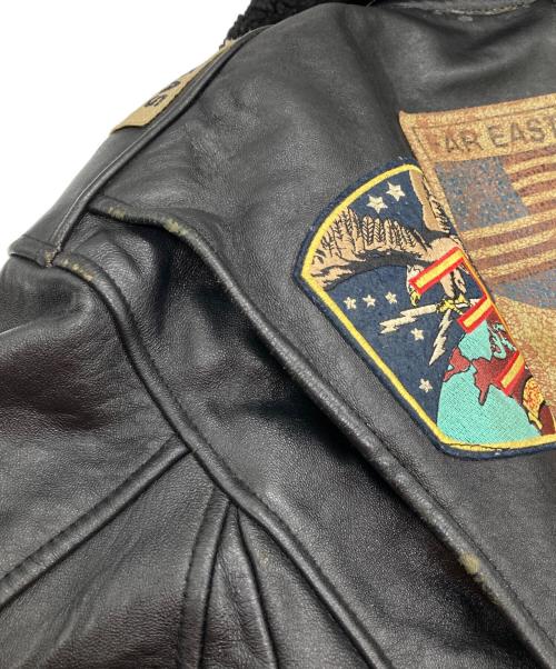 AVIREX（アヴィレックス）AVIREX (アヴィレックス) G-1 TOPGUN フライトジャケット ブラック サイズ:Sの古着・服飾アイテム