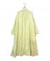 nest Robe (ネストローブ) リネン近江晒ブザムシャツドレス イエロー サイズ:F：9000円