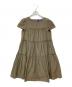 M'S GRACY（エムズグレイシー）の古着「ティアードワンピース」｜カーキ