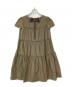 M'S GRACY (エムズグレイシー) ティアードワンピース カーキ サイズ:38：7000円