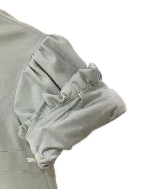 CELFORD（セルフォード）CELFORD (セルフォード) ポンチコクーンワンピース グリーン サイズ:36の古着・服飾アイテム