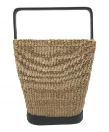 outersunset（アウターサンセット）の古着「アバカ カゴバッグ」｜ベージュ