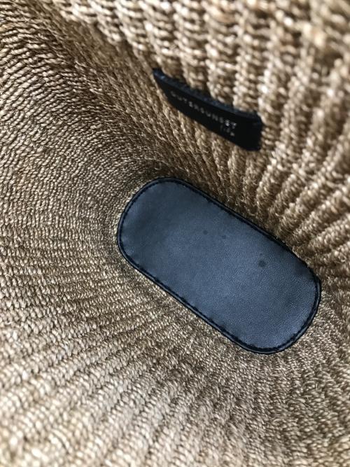 outersunset（アウターサンセット）outersunset (アウターサンセット) アバカ カゴバッグ ベージュ サイズ:Fの古着・服飾アイテム