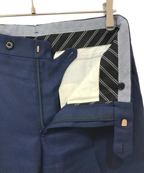 MACKINTOSH PHILOSOPHY（マッキントッシュ フィロソフィー）MACKINTOSH PHILOSOPHY (マッキントッシュ フィロソフィー) ポリエステルスラックスロングパンツ ネイビー サイズ:40の古着・服飾アイテム