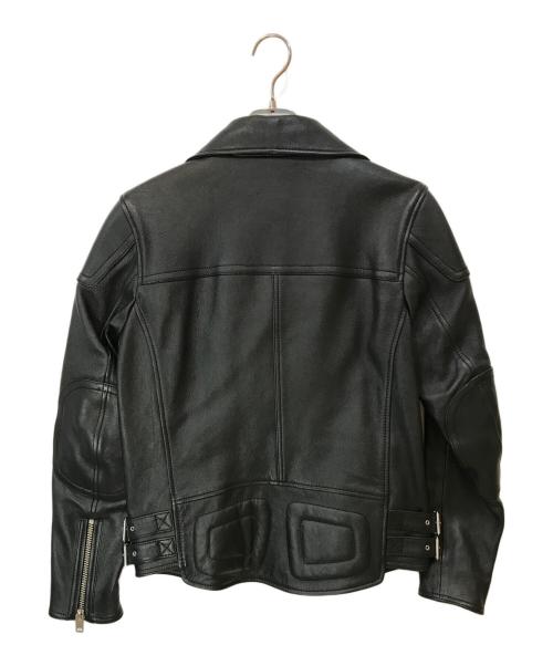 DIESEL（ディーゼル）DIESEL (ディーゼル) KRAMPIS ダブルライダースジャケット ブラック サイズ:Sの古着・服飾アイテム