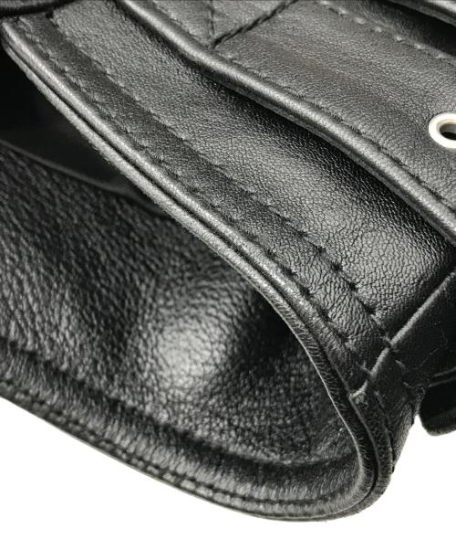 DIESEL（ディーゼル）DIESEL (ディーゼル) KRAMPIS ダブルライダースジャケット ブラック サイズ:Sの古着・服飾アイテム