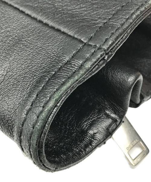 DIESEL（ディーゼル）DIESEL (ディーゼル) KRAMPIS ダブルライダースジャケット ブラック サイズ:Sの古着・服飾アイテム